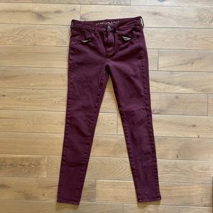 American Eagle high rise jeggings 2R